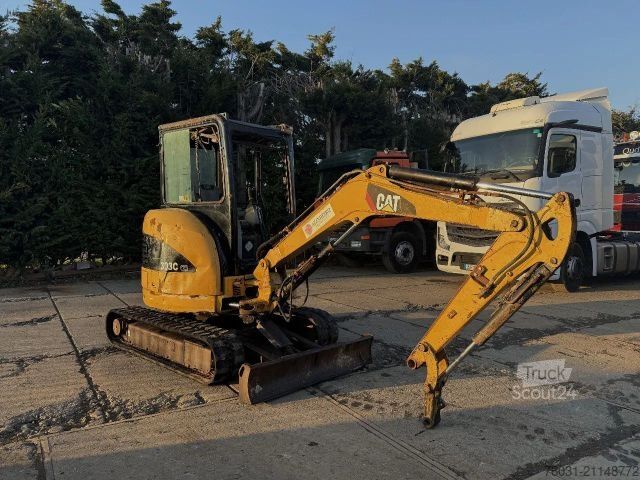 Minibagr CATERPILLAR 303C Mini excavator Hammerline Swanneck