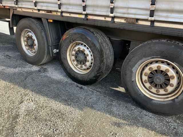 Open semitrailer with tarp KRONE SD 1227XBF0