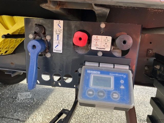 Open semitrailer with tarp KRONE SD 1227XBF0