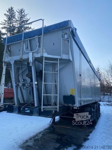 Semi-remorque benne H&W HWDKSK38(50qm3)