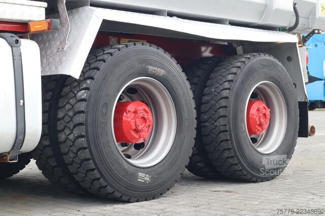 Pašizgāzējs Scania R520 V8 XT 8X4 FULL STEEL RETARDER BIG AXLES