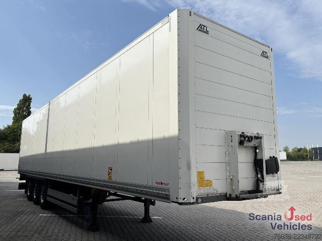 Gesloten oplegger Schmitz Cargobull SCHMITZ SCB*3B LIFT AXLE BOX TRAILER