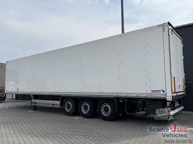 Gesloten oplegger Schmitz Cargobull SCHMITZ SCB*3B LIFT AXLE BOX TRAILER