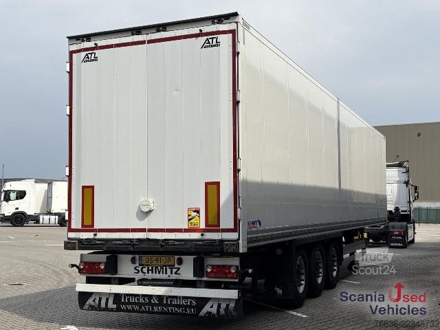 Gesloten oplegger Schmitz Cargobull SCHMITZ SCB*3B LIFT AXLE BOX TRAILER