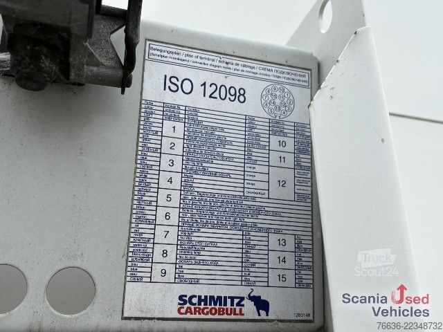 Gesloten oplegger Schmitz Cargobull SCHMITZ SCB*3B LIFT AXLE BOX TRAILER