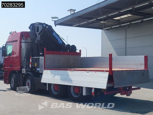 Platforma de încărcare Mercedes Actros 2648 850 8X4 NL-Truck Effer 850/9S Kran ...