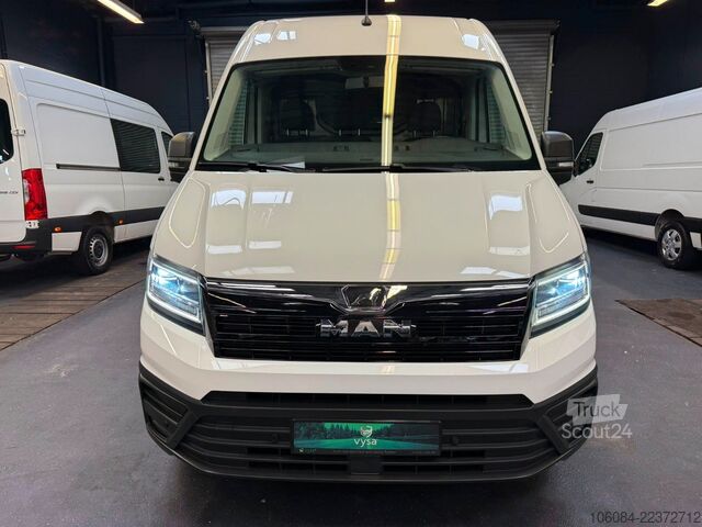 Magas tetős furgon MAN TGE 3.180 L2H2 KLIMA ACC LED STHZ R-CAM AHK 3,5T
