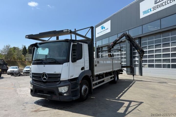 Grua montada em camião MERCEDES-BENZ Antos 1836 4x2 Hiab 122-4