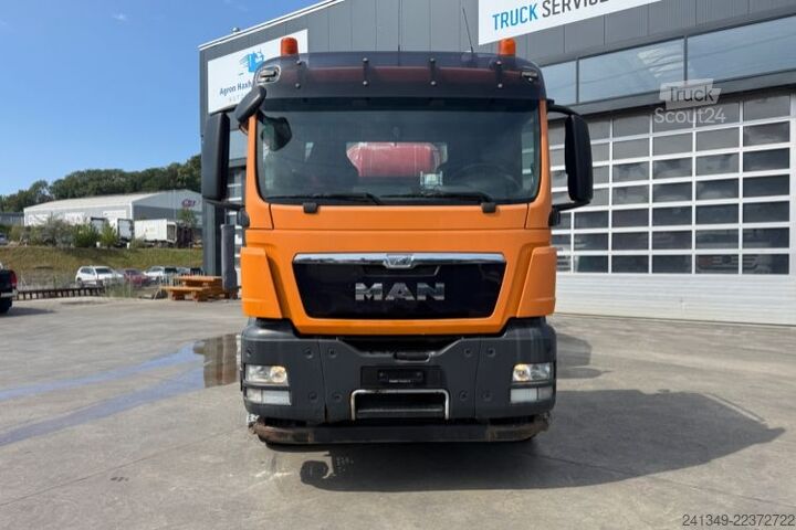 Camion malaxeur à béton MAN TGS 28.480 6x4-4 SWS SZM/Mischer/Haken