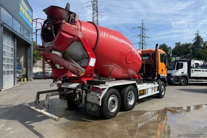 Camion malaxeur à béton MAN TGS 28.480 6x4-4 SWS SZM/Mischer/Haken