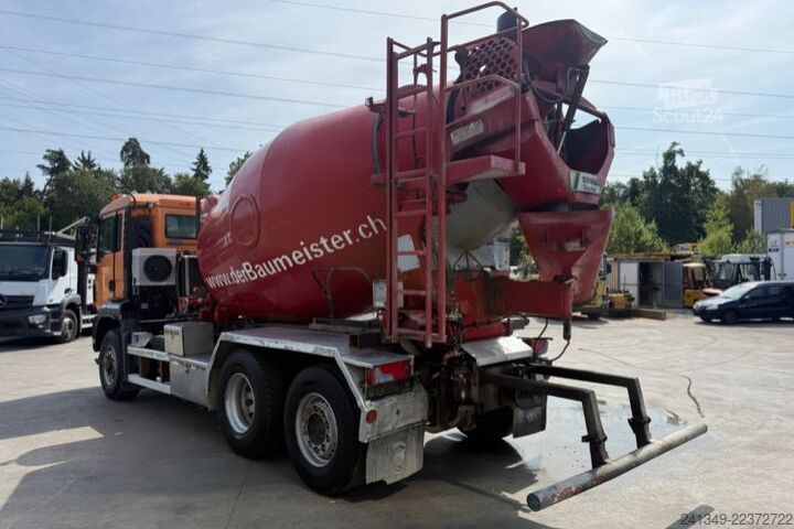 Camion malaxeur à béton MAN TGS 28.480 6x4-4 SWS SZM/Mischer/Haken