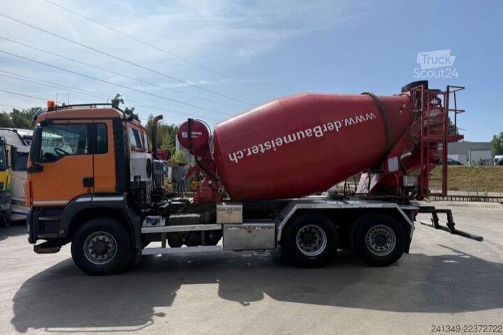 Camion malaxeur à béton MAN TGS 28.480 6x4-4 SWS SZM/Mischer/Haken