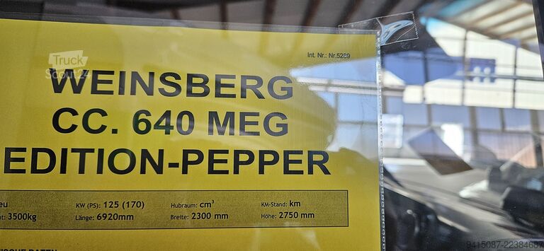 Halvintegrert bobil Weinsberg CaraCompact
