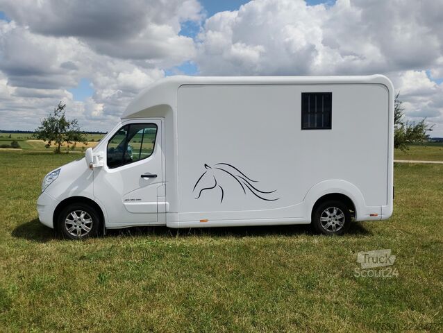 Lopbarības pārvadātājs Renault Master Pferdetransporter Nur 35.300KM 170 PS