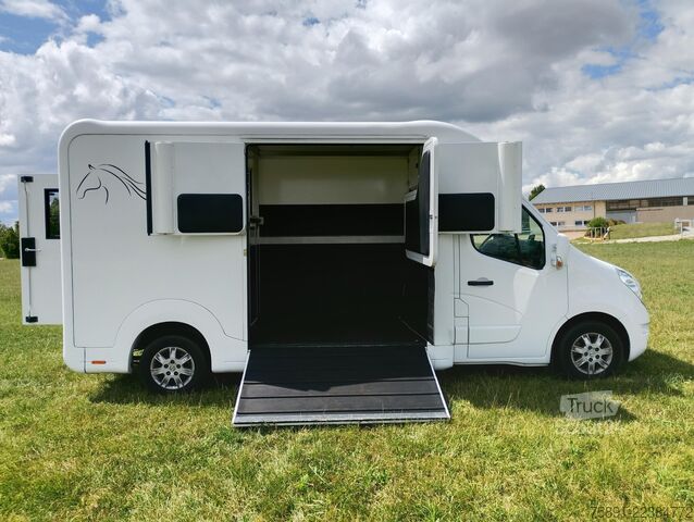 Lopbarības pārvadātājs Renault Master Pferdetransporter Nur 35.300KM 170 PS
