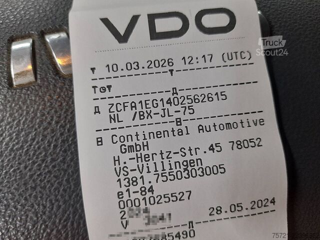 Bâche coulissante IVECO 120E22 EUROCARGO EEV TAILLIFT AIRCO