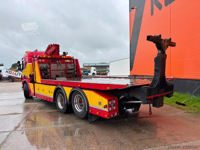 Vyprošťovací vozidlo Scania P 114 6x2 SWS PF100 /  2x 5 ton+10 ton Sepson w...