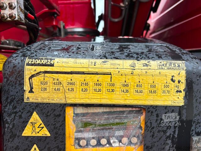 Přepravce automobilů Scania P 114 6x2 SWS PF100 /  2x 5 ton+10 ton Sepson w...