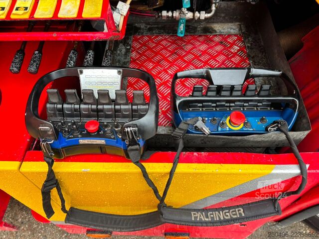 Přepravce automobilů Scania P 114 6x2 SWS PF100 /  2x 5 ton+10 ton Sepson w...