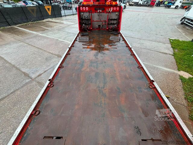 Přepravce automobilů Scania P 114 6x2 SWS PF100 /  2x 5 ton+10 ton Sepson w...