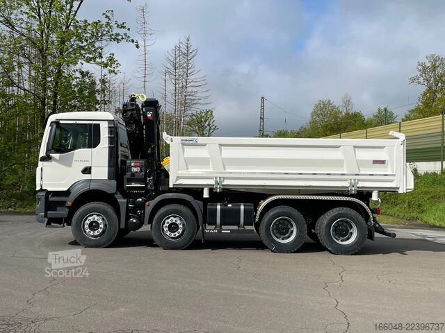 Kamion sa kranom MAN TGS 41.480 TGS 41.480 8x4/Euro6e Euromix Kipper...