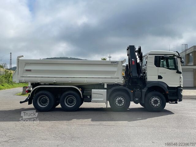 Kamion sa kranom MAN TGS 41.480 TGS 41.480 8x4/Euro6e Euromix Kipper...