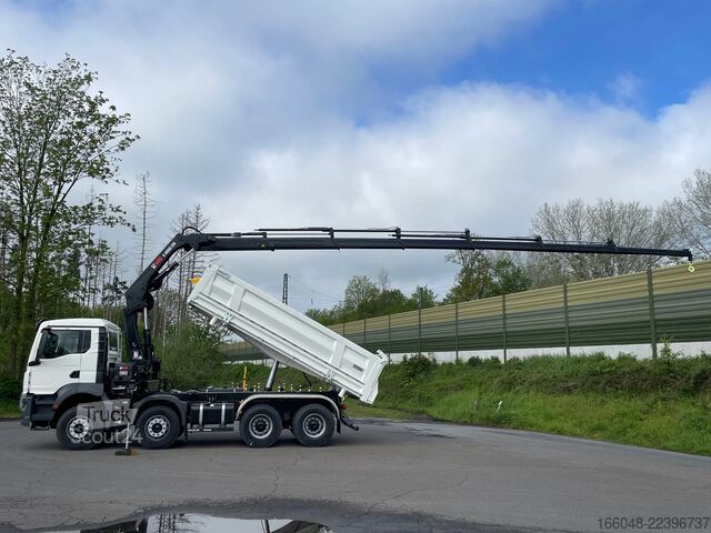 Kamion sa kranom MAN TGS 41.480 TGS 41.480 8x4/Euro6e Euromix Kipper...