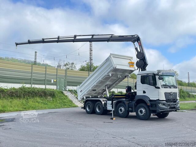 Kamion sa kranom MAN TGS 41.480 TGS 41.480 8x4/Euro6e Euromix Kipper...