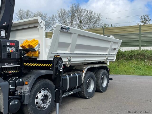 Kranbil MAN TGS 41.480 TGS 41.480 8x4/Euro6e Euromix Kipper...