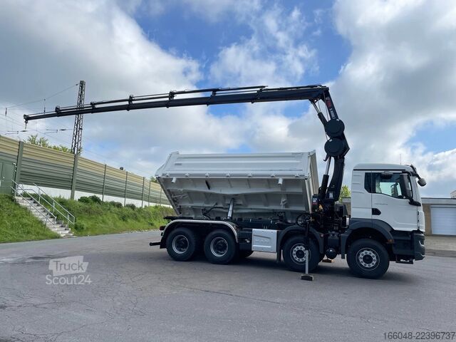 Kranbil MAN TGS 41.480 TGS 41.480 8x4/Euro6e Euromix Kipper...
