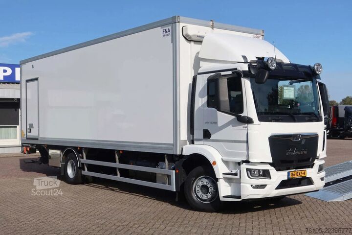 Koffer MAN TGM 15.290 Bak + klep Full air suspension Euro ...