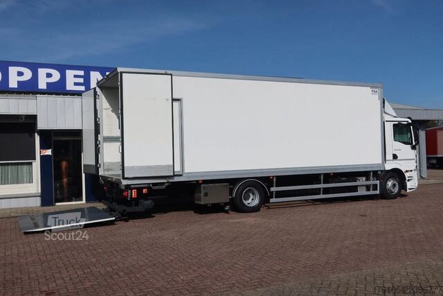 Koffer MAN TGM 15.290 Bak + klep Full air suspension Euro ...
