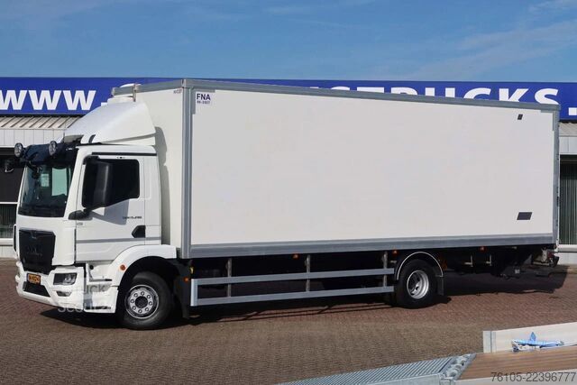 Koffer MAN TGM 15.290 Bak + klep Full air suspension Euro ...