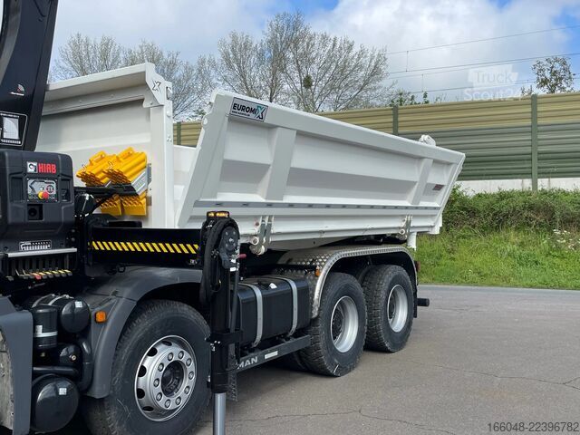 Tipper med kran MAN TGS 41.480 TGS 41.480 8x4/Euro6e Euromix Kipper...