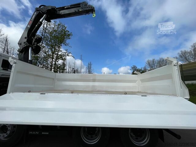 Tipper med kran MAN TGS 41.480 TGS 41.480 8x4/Euro6e Euromix Kipper...