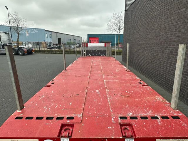 Semi-lågladdare SCHEUERLE EUROAXLE 1T4 4 ASSER UITSCHUIFBARE SEMIE MET 12...