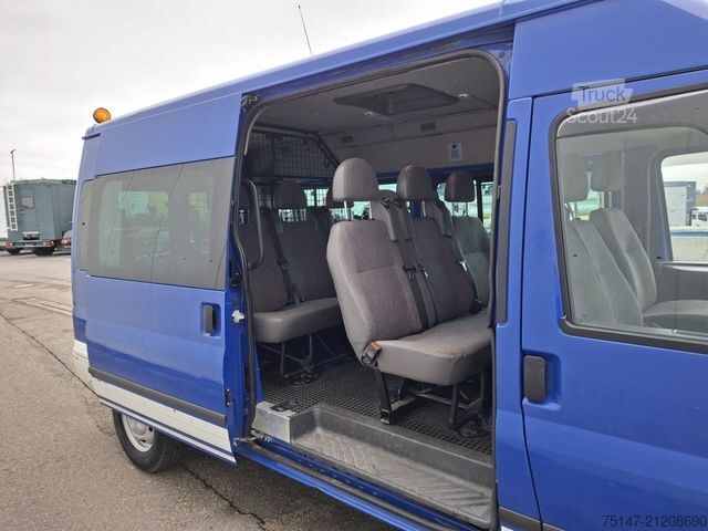 Minibus FORD Transit 115 T350 MTW THW 9-Sitzer Bus Klima AHK