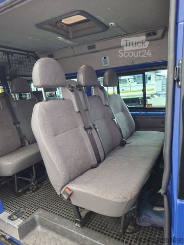 Minibus FORD Transit 115 T350 MTW THW 9-Sitzer Bus Klima AHK