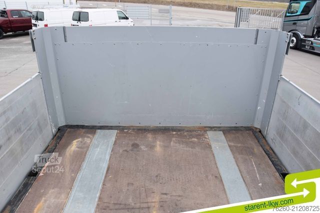 Open semitrailer KÖGEL Baustofftrailer 80cm Bordwände Rungen SAF MIETE