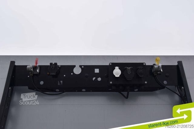 Open semitrailer KÖGEL Baustofftrailer 80cm Bordwände Rungen SAF MIETE