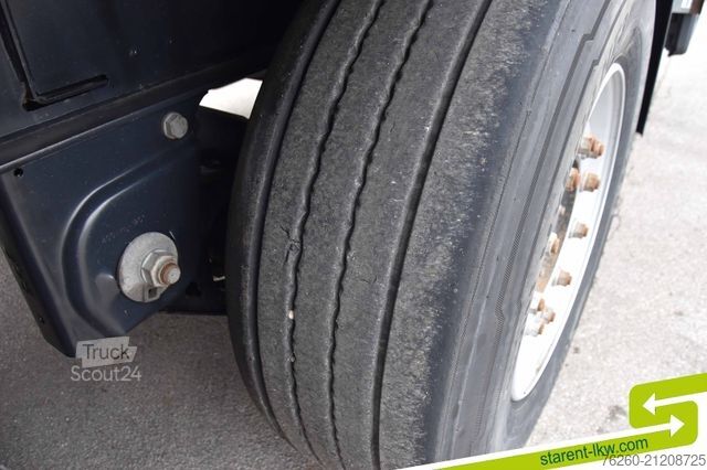 Open semitrailer KÖGEL Baustofftrailer 80cm Bordwände Rungen SAF MIETE