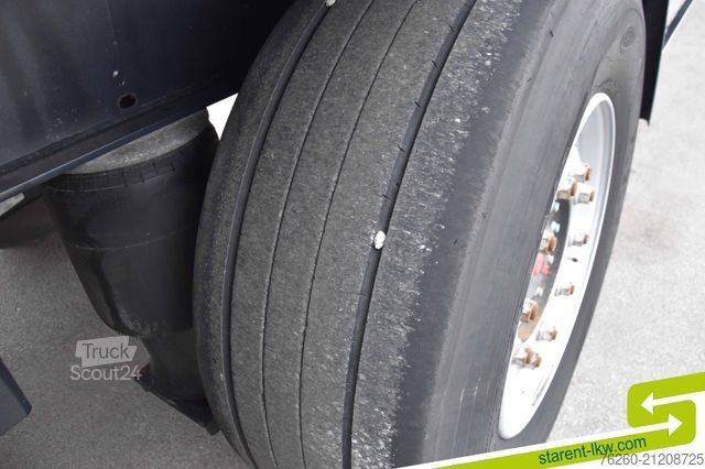 Open semitrailer KÖGEL Baustofftrailer 80cm Bordwände Rungen SAF MIETE