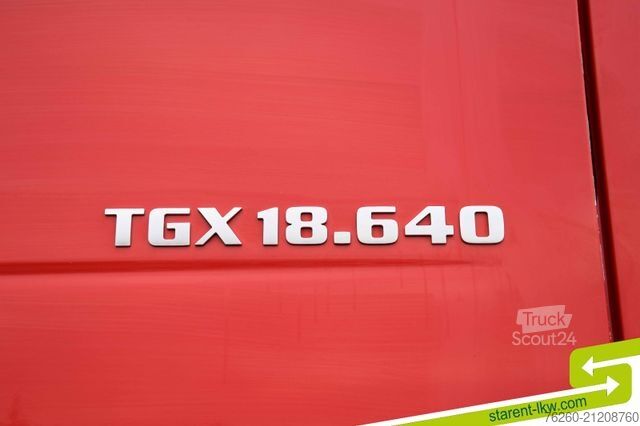 Cap tractor standard MAN TGX 18.640 D38 Hydraulikanlage Retarder Standkl.
