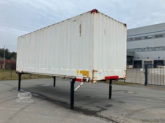 Ρυμουλκούμενο με εναλλάξιμο αμάξωμα KRONE Wechselbrücke Koffer