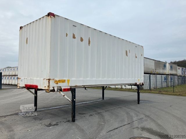 Ρυμουλκούμενο με εναλλάξιμο αμάξωμα KRONE Wechselbrücke Koffer