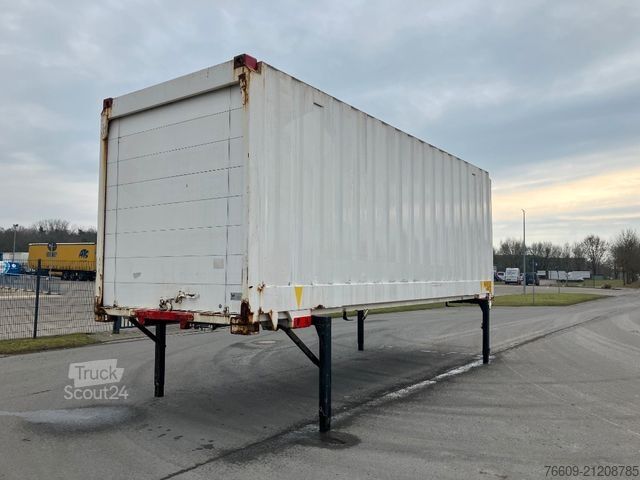 Ρυμουλκούμενο με εναλλάξιμο αμάξωμα KRONE Wechselbrücke Koffer