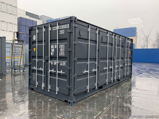 Seecontainer 20 Fuß OPEN SIDE CONTAINER SEECONTAINER KONTAINER KONTENER TÜREN SEITLICH
