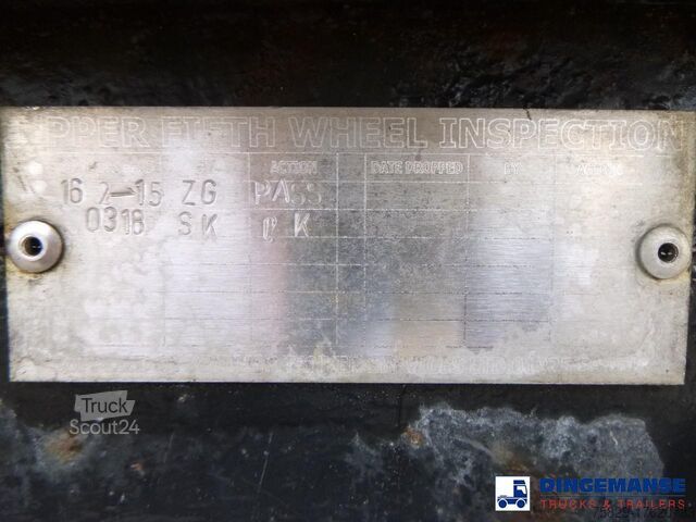 Depósito Crane Fruehauf Bitumen tank inox 28 m3 / 1 comp