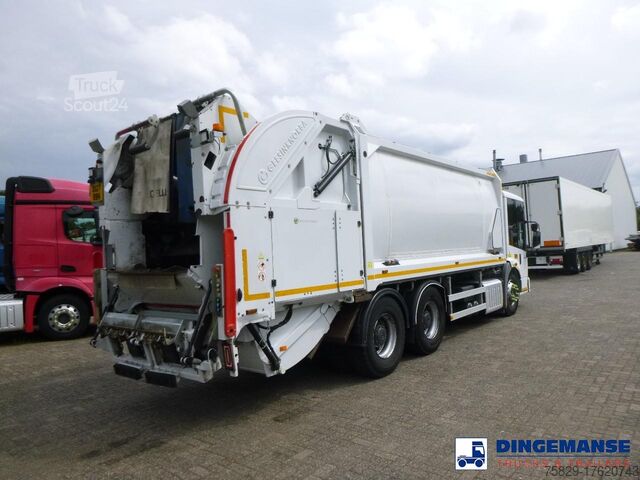 Vehículo de recogida de basuras Mercedes Econic 2630 RHD 6x4 Geesink Norba refuse truck