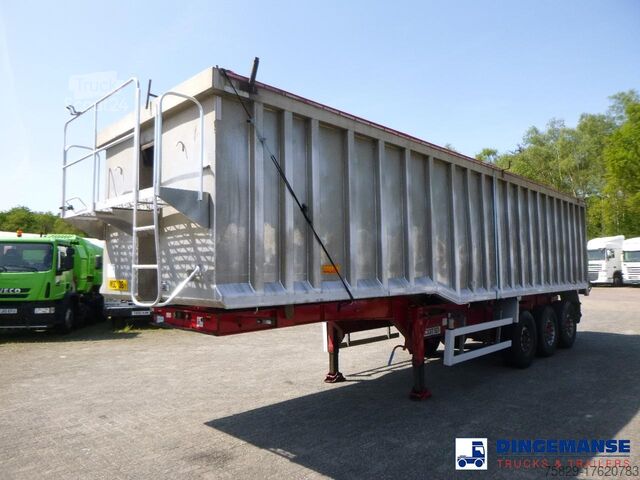 Teherautó Wilcox Tipper trailer alu 55 m3 + tarpaulin